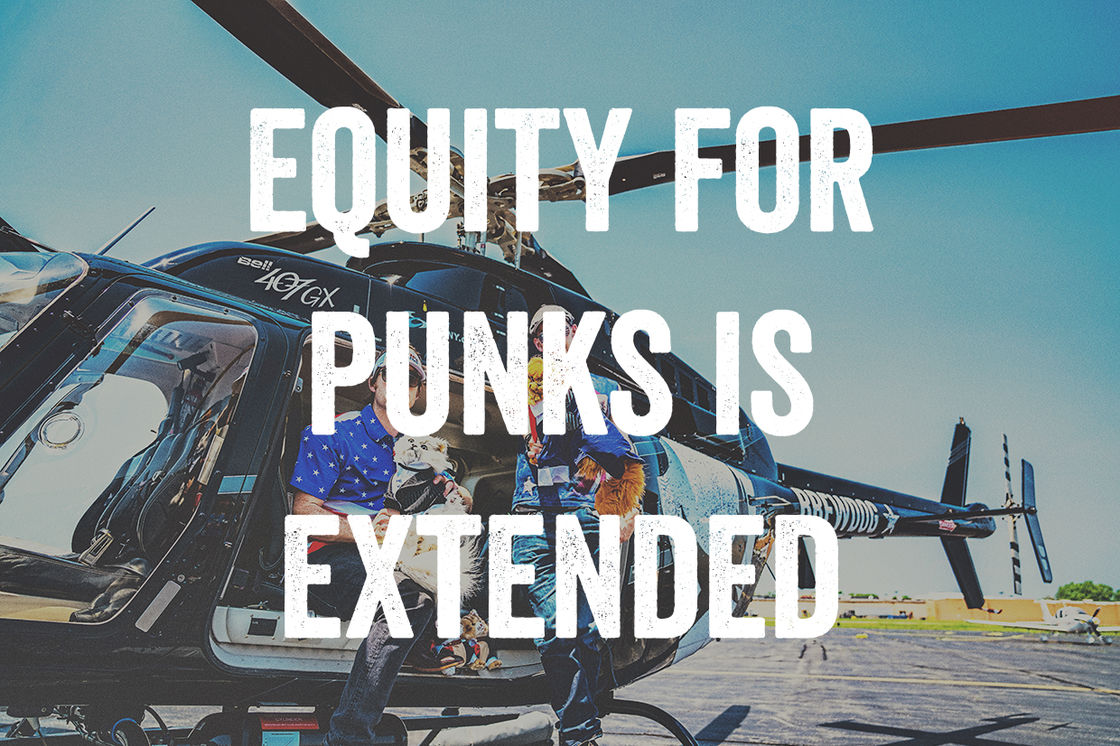 EQUITY FOR PUNKS USA – MORE TIME TO INVEST!